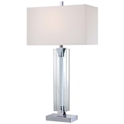 Kovacs 32" Tall LED Buffet Table Lamp Chrome