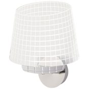 Kovacs 10-3/4" Tall Integrated LED Wall Sconce with Acrylic Shade Chrome