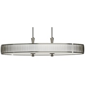 Kovacs Night Moves 41" Wide LED Drum Chandelier Plated Pewter