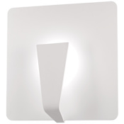 Kovacs Waypoint 13-3/4" Tall Integrated LED Wall Sconce with Tapered Shade Sand White