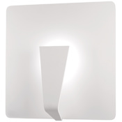 Kovacs Waypoint 18" Tall Integrated LED Wall Sconce with Tapered Shade Sand White