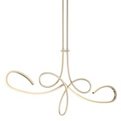 Kovacs Astor 38" Wide LED Abstract Chandelier Soft Gold