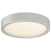 Kovacs LED 8" Wide Flush Mount Light from the LED Flush Mounts Collection Silver