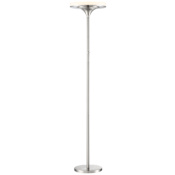 Kovacs LED Light Floor Lamp from the U.H.O Collection Brushed Nickel