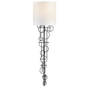 Kovacs 1 Light 30" High Wallchiere Wall Sconce Black