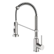 Kraus Bolden Touchless 1.8 GPM Single Hole Pre-Rinse Pull Down Kitchen Faucet Spot Free Stainless Steel