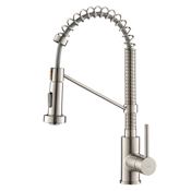 Kraus Bolden 1.8 GPM Single Hole Pre-Rinse Pull Down Kitchen Faucet Stainless Steel
