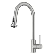 Kraus Bolden 1.8 GPM 2-Function Single Handle Pull Down Kitchen Faucet Spot Free Stainless Steel