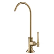 Kraus Allyn 1.0 GPM Single Lever Handle Water Dispenser Faucet - Less Filter System Brushed Gold