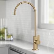 Kraus Oletto 1 GPM Cold Water Dispenser - Less Filter System Brushed Brass