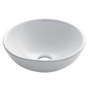 Kraus 15-3/4" Ceramic Vessel Bathroom Sink Only White Ceramic