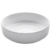 Kraus Viva 15-3/4" Circular Vitreous China Vessel Bathrrom Sink - Less Overflow White