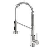 Kraus Bolden 1.8 GPM Single Hole Pre-Rinse Pull Down Kitchen Faucet with Integrated Filter Faucet Spot-Free Stainless Steel