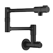 Kraus Bolden 4 GPM Wall Mounted Single Hole Pot Filler Matte Black