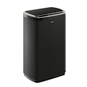 Kraus GarbagePro 13 Gallon Hands-Free Motion Sensor Free Standing Trash Can Matte Black