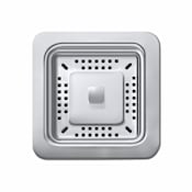 Kraus Square Stainless Steel Basket Strainer Stainless Steel