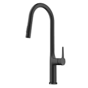 Kraus Oletto TapFlow 1.8 GPM Single Hole Pull Down Kitchen Faucet Matte Black