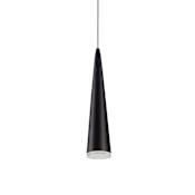 Kuzco Lighting Mina 12" Tall 3000K LED Mini Pendant Black