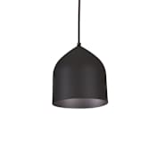 Kuzco Lighting Helena 8" Wide Mini Pendant Black / Black