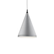 Kuzco Lighting Dorothy 22" Wide Pendant Brushed Nickel / Black