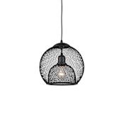 Kuzco Lighting Gibraltar 12" Wide Cage Pendant Black
