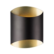 Kuzco Lighting Preston 10" Tall LED Wall Sconce Black