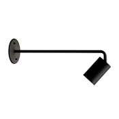 Kuzco Lighting Barclay 4" Wide Accent Light Ceiling Fixture - 30" Max Extension Black