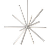 Kuzco Lighting Sirius 46" Wide LED Sputnik Chandelier Brushed Nickel