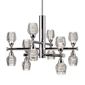 Kuzco Lighting Honeycomb 27" Wide Indoor Chandelier Chrome
