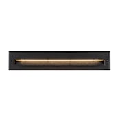 Kuzco Lighting Single Newport 19" Wide 120V LED Brick Light Black