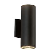 Kuzco Lighting Nordic 10" Tall Outdoor Wall Sconce Black