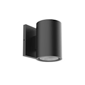 Kuzco Lighting Nordic 5" Tall LED Outdoor Wall Sconce Black