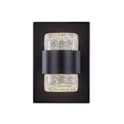 Kuzco Lighting Copenhagen 2 Light 5" Tall LED Outdoor Wall Sconce Black