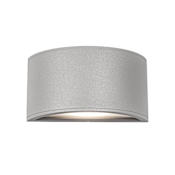 Kuzco Lighting Olympus 5" Tall LED Outdoor Wall Sconce Gray