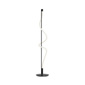 Kuzco Lighting Cursive 60" Tall LED Buffet Floor Lamp Black