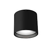 Kuzco Lighting Falco 6" Wide LED Flush Mount Ceiling Fixture Black