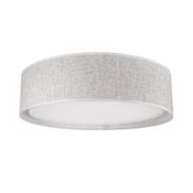 Kuzco Lighting Dalton 16" Wide LED Flush Mount Drum Ceiling Fixture Beige