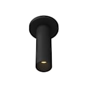 Kuzco Lighting Lorna 5" Wide Semi-Flush Ceiling Fixture Black