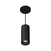 Kuzco Lighting Lorna 4" Wide Mini Pendant Black