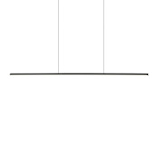 Kuzco Lighting Chute 47" Wide LED Linear Chandelier Black