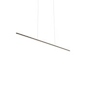 Kuzco Lighting Vega Minor 48" Wide LED Suspension Linear Pendant Black