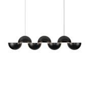 Kuzco Lighting Void 41" Wide LED Abstract Chandelier Black