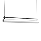 Kuzco Lighting Gramercy 3" Wide LED Linear Chandelier Black