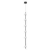 Kuzco Lighting Misaki 4" Wide LED Multi Light Pendant Black