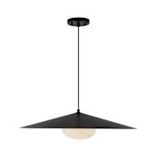 Kuzco Lighting Cruz 24" Wide LED Pendant Black / White
