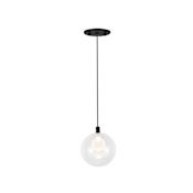 Kuzco Lighting Bolla 6" Wide LED Mini Pendant Black