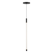 Kuzco Lighting Motif 21" Tall 2700K LED Mini Pendant Black
