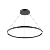 Kuzco Lighting Cerchio 36" Wide LED Suspension Pendant Black