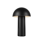 Kuzco Lighting Setas 11" Tall LED Buffet Table Lamp Black
