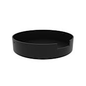 Kuzco Lighting Trilo Track End Feed Dimmable Driver and Canopy Cover Black